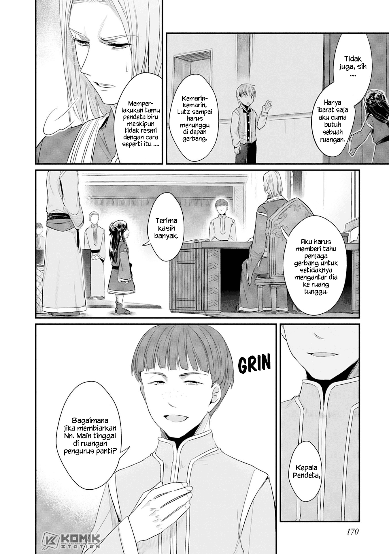 Honzuki no Gekokujou: Part 2 Chapter 04 Bahasa Indonesia